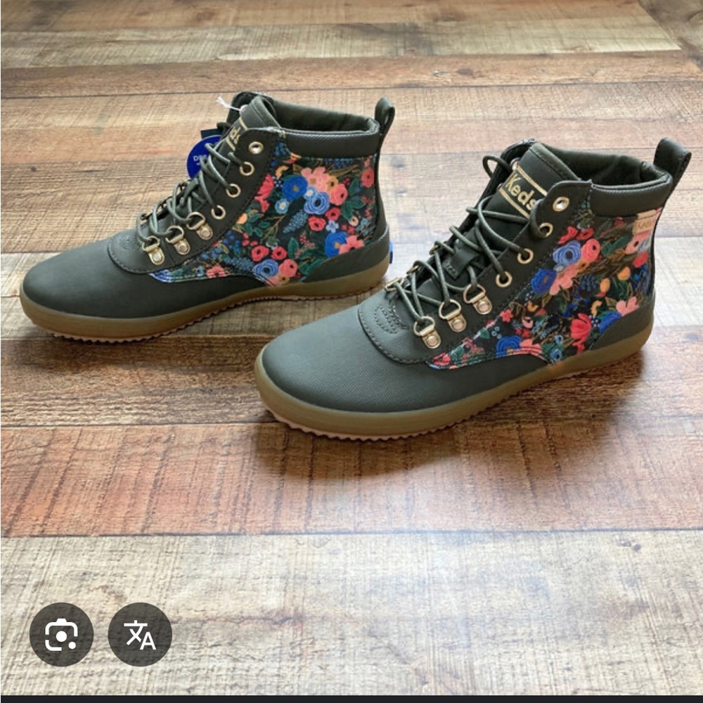 Keds & Rifle Paper Co Scout Rain Boots